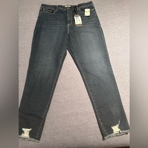 NWT Rosa Super Hi-Rise Curvy Skinny Ankle Jeans by Sofia Vergara Size 16.